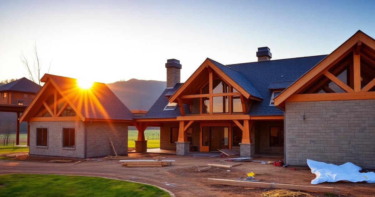 What Is Timber Frame Construction? Virginia Builder Guide